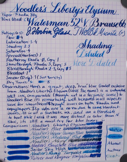 Noodler's Liberty's Elysium